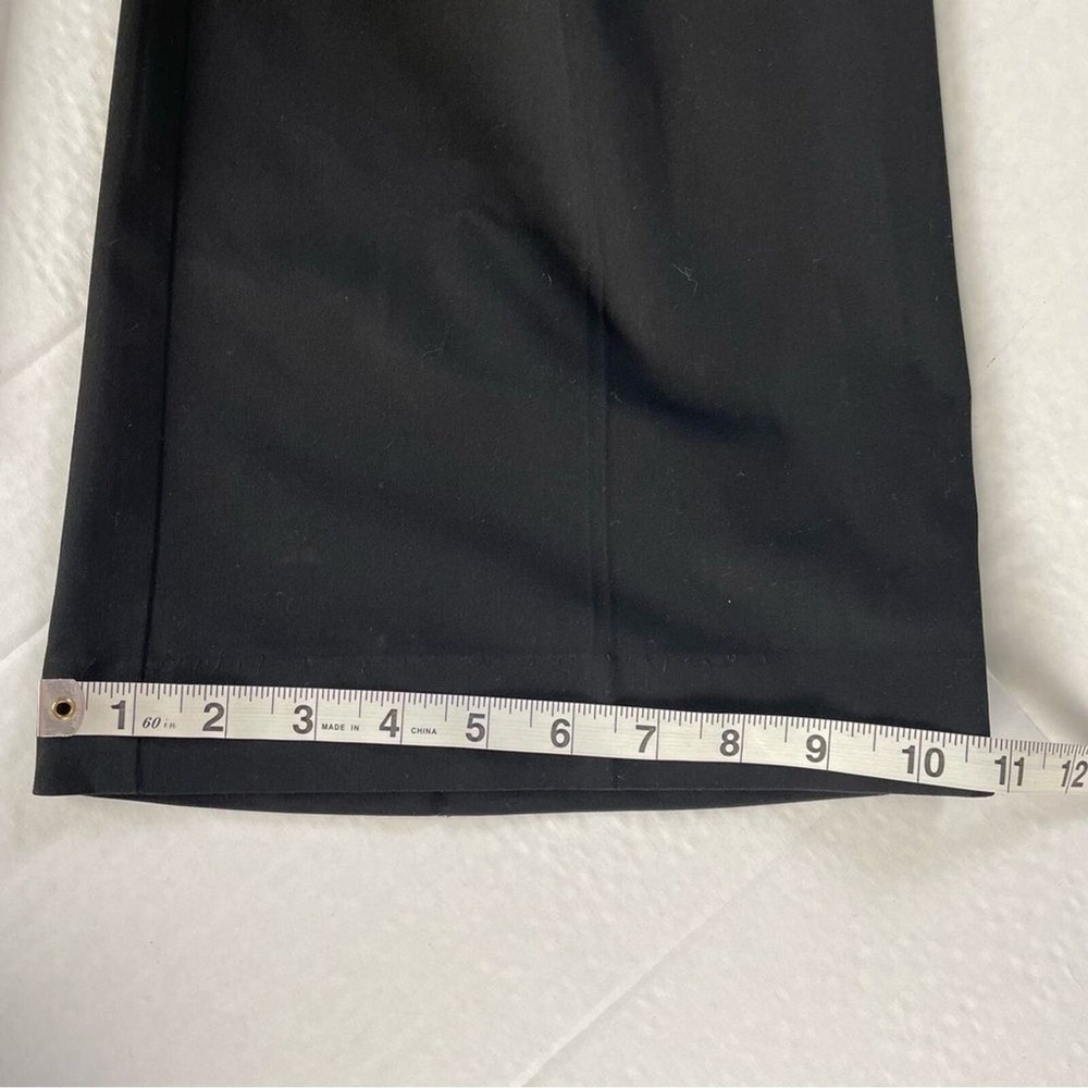 Trina Turk Black Wide Leg Trousers Size 4 Career‎ Office Pockets - Picture 11 of 11